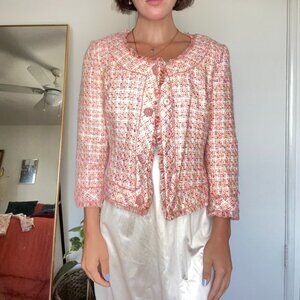 Posh Cropped Vintage Blazer